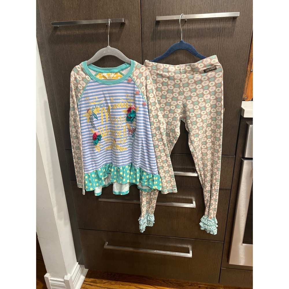 Matilda Jane Once Upon a Time Magic & Wonder Glimmer Tunic & bottoms Size 10